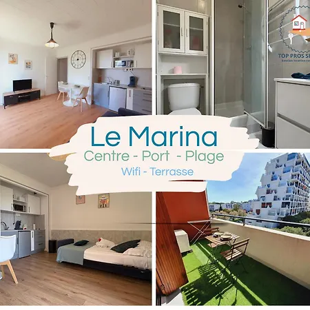 Le Marina Centre, Port & Clim Wifi Prosconciergerie La Grande-Motte